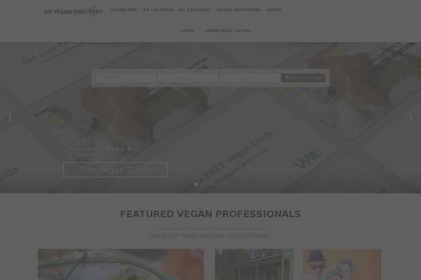 Javo Directory theme site design template sample