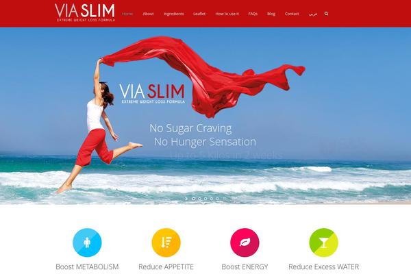 Site using Arscode-social-slider plugin