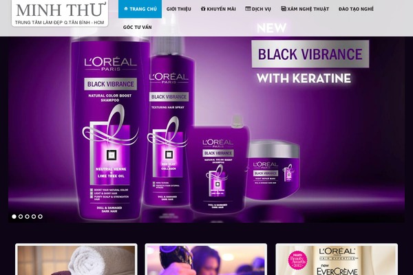 Patricia theme site design template sample