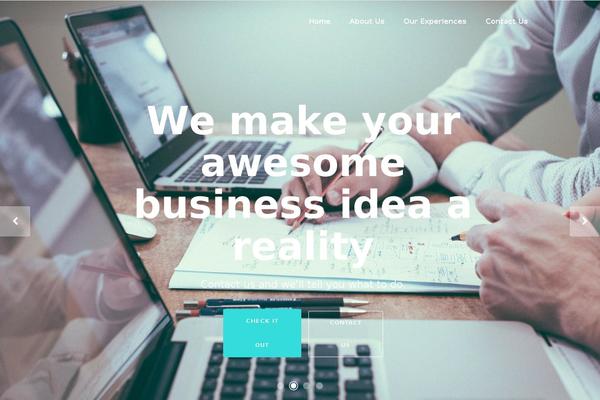 Startit theme site design template sample