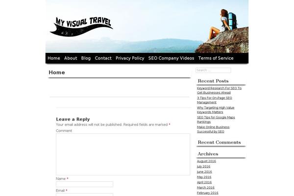 myvisualtravel.com site used Fighter