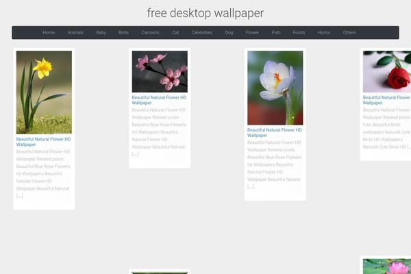 pinpress theme site design template sample