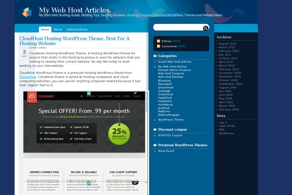 Illacrimo theme site design template sample