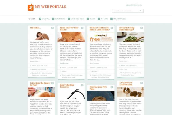 Sampression Lite theme site design template sample