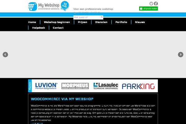 Site using eVision Responsive Column Layout Shortcodes plugin