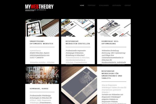 MF theme site design template sample