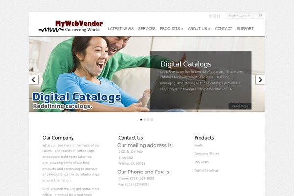 Chameleon theme site design template sample