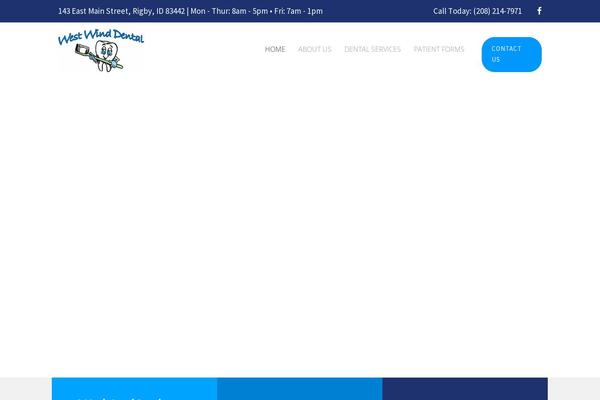 Infinite-child theme site design template sample
