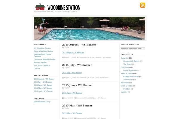 Neoclassical theme site design template sample