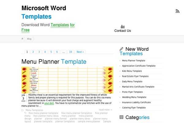 mywordtemplates.org site used Engross