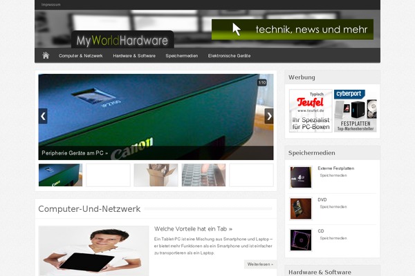 myworldhardware.com site used Cityvision