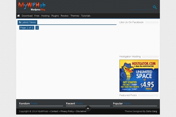 mywphub.com site used Techblog