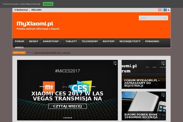 Cyberfolks theme site design template sample