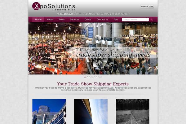 Nova theme site design template sample