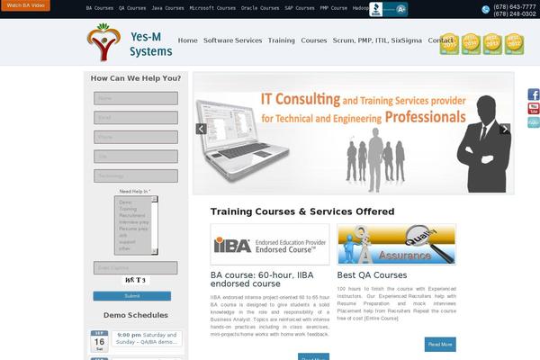 Site using IQ Testimonials plugin