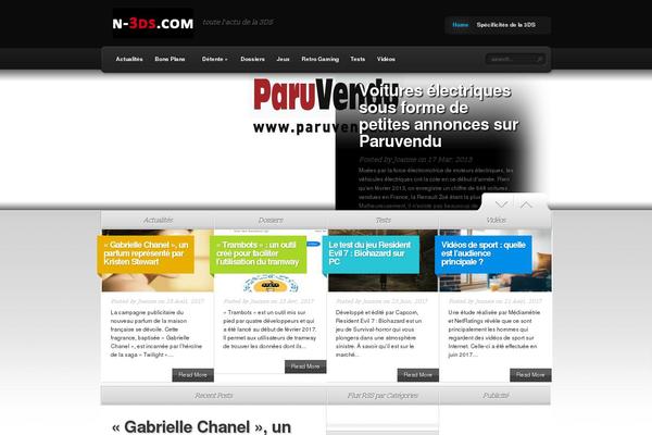 Site using continuous rss scrolling plugin