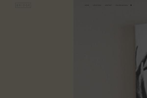 Bridge Child theme site design template sample