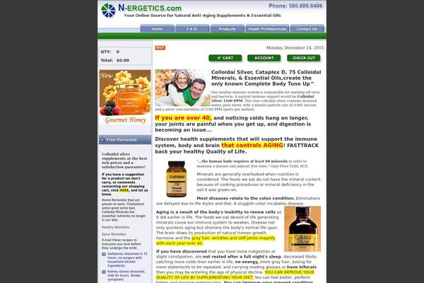 n-ergetics.com site used Relaxation