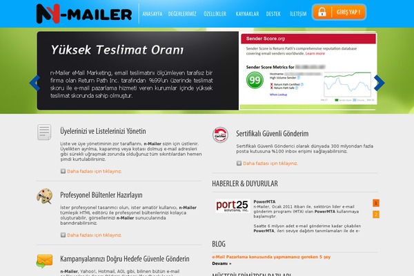 n-mailer.com site used Nmailer