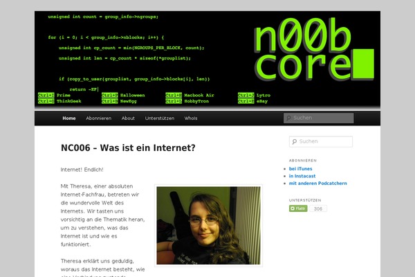 Site using Podlove Web Player plugin