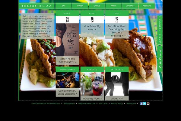 n27chicago.com site used Nacional27