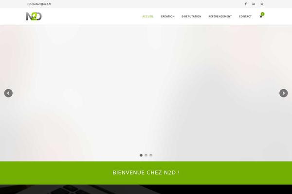 Howes theme site design template sample