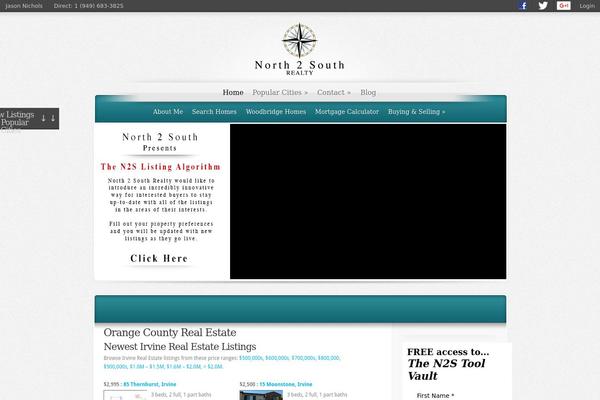 ElegantEstate theme site design template sample