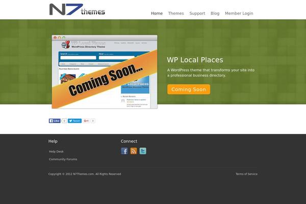 Grizzly theme site design template sample