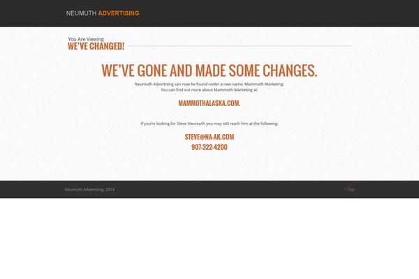 907 (NineZeroSeven) theme site design template sample
