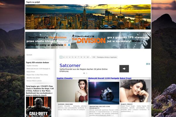 Fotogram theme site design template sample