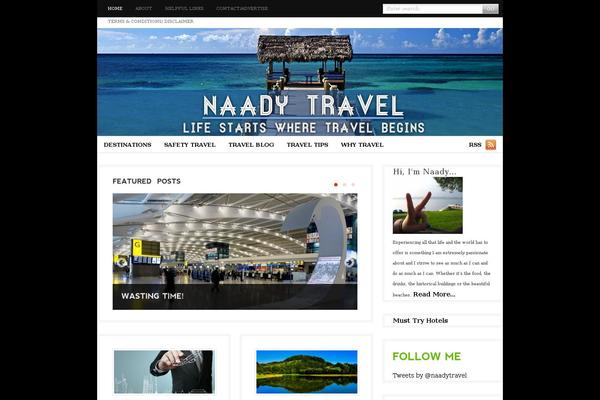 Daily Edition theme site design template sample