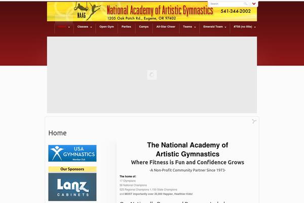 Dynamix theme site design template sample