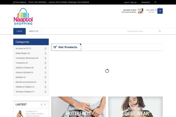 Site using Wd_portfolio plugin