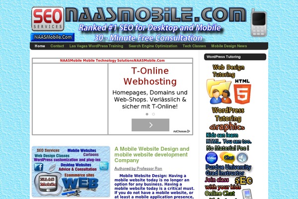 Smallbiz theme site design template sample