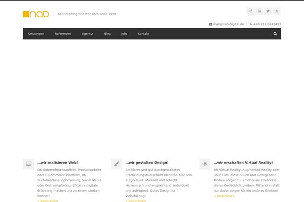 Site using Web-font-social-icons plugin