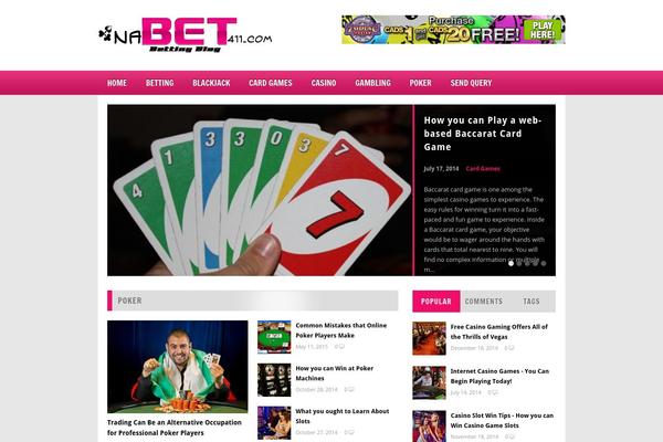 Megamag theme site design template sample