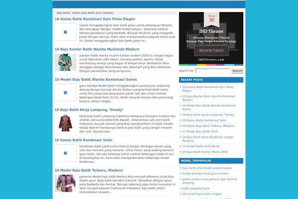 Minimarket theme site design template sample