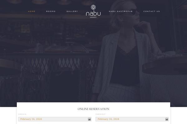 Haven theme site design template sample