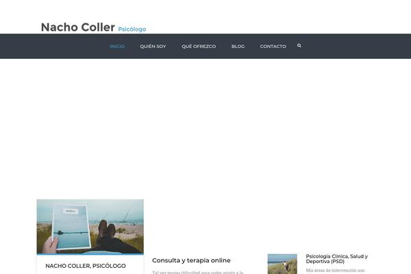 Psychiatrist theme site design template sample