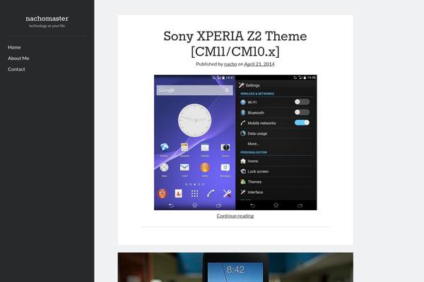 Author theme site design template sample