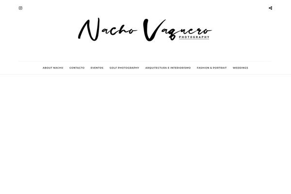nachovaquero.com site used Photography