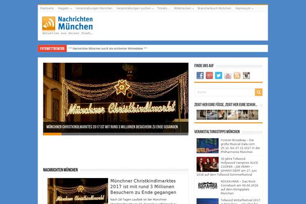 Site using Super RSS Reader plugin