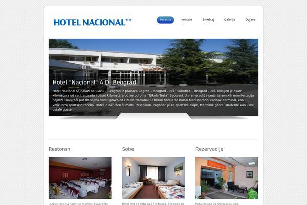 Dzonia Lite theme site design template sample