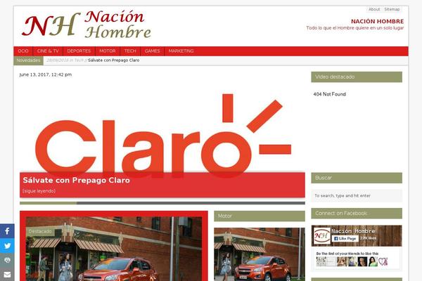 MH Magazine theme site design template sample