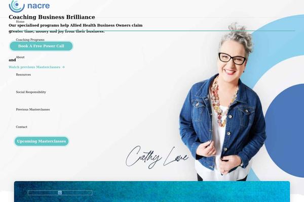 Impreza Child theme site design template sample