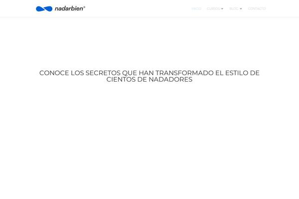 Divi Child theme site design template sample