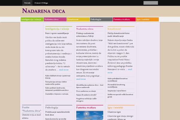 Xin Magazine theme site design template sample