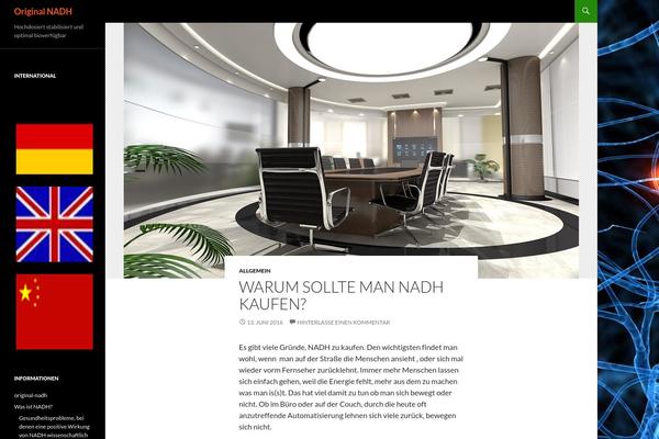 Concrete theme site design template sample