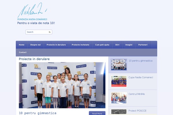 Petit theme site design template sample