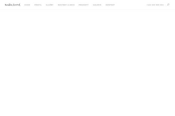 nadiasurel.net site used Architect Theme